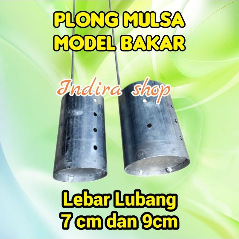 Plong Mulsa Model Bakar Alat Pelubang Plastik Mulsa Lebar Berpariasi