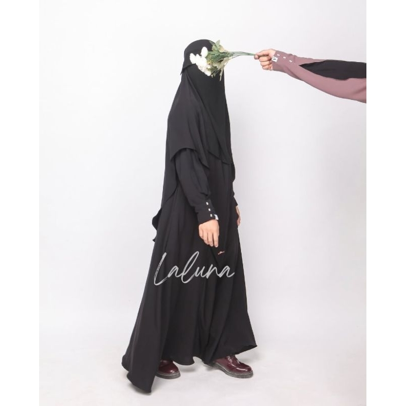LALUNA ABAYA ALBEERA.ID / ABAYA LALUNA / ALBEERA.ID / ALBEERA / DRESS / ABAYA / ANTI UV / LALUNA / A