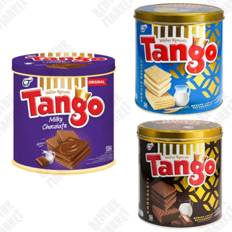 

TANGO Wafer Milky Coklat 200gr / TANGO Wafer Coklat 240gr / TANGO Wafer Vanila 240gr / Biskuit Kaleng