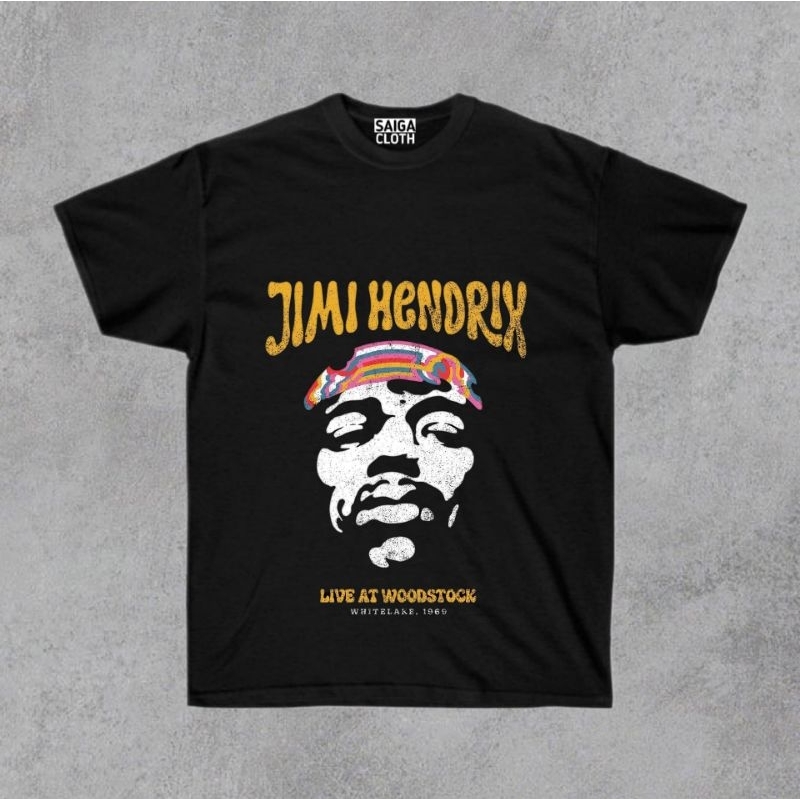 Kaos Anak Jimy Hendrix live at woddstcok usia 1-13 tahun premium cotton