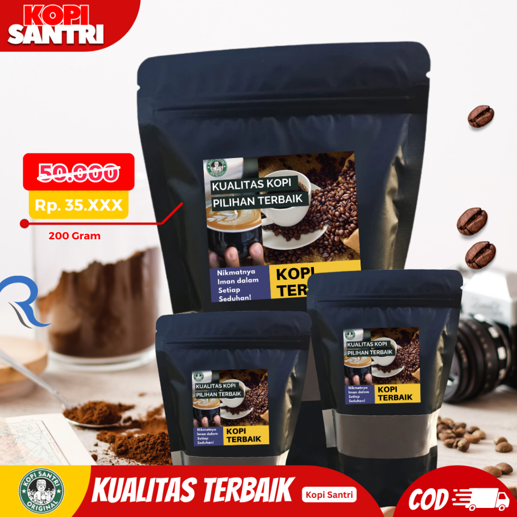 

KOPI ROBUSTA ASLI TANPA CAMPURAN 200 GRAM / KOPI JEPARA ASLI / KOPI SANTRI