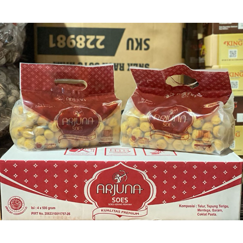 

( Karton ) Arjuna Soes Coklat Renyah 500gr x 4Bag