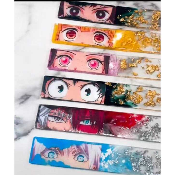 Custom Gantungan Kunci Akrilik Karakter Anime Keychain