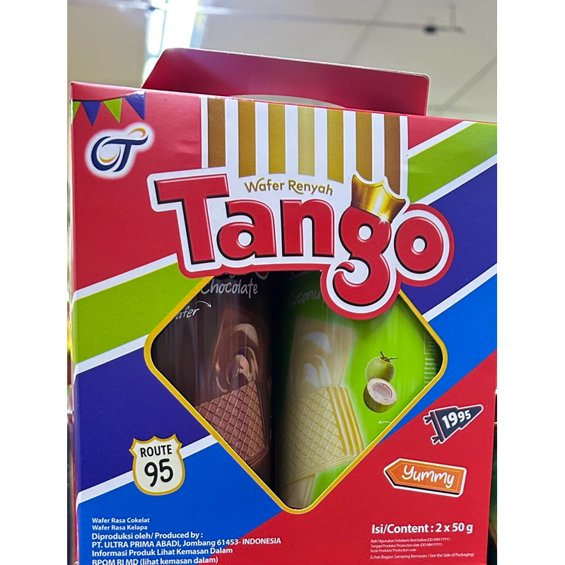 

Tango hampers parcel paket lebaran kaleng 2 x 50gr