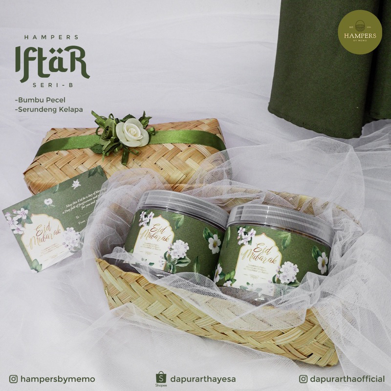 

HAMPERS LEBARAN PAKET BERBUKA PUASA READY STOCK SIAP KIRIM INSTANT DELIVERY FREE PAPERBAG