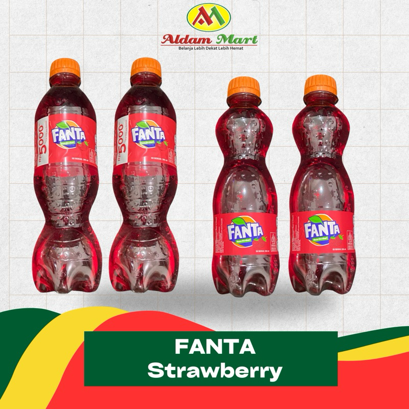 

A.M/ FANTA Rasa Strawberry 250ml-390ml