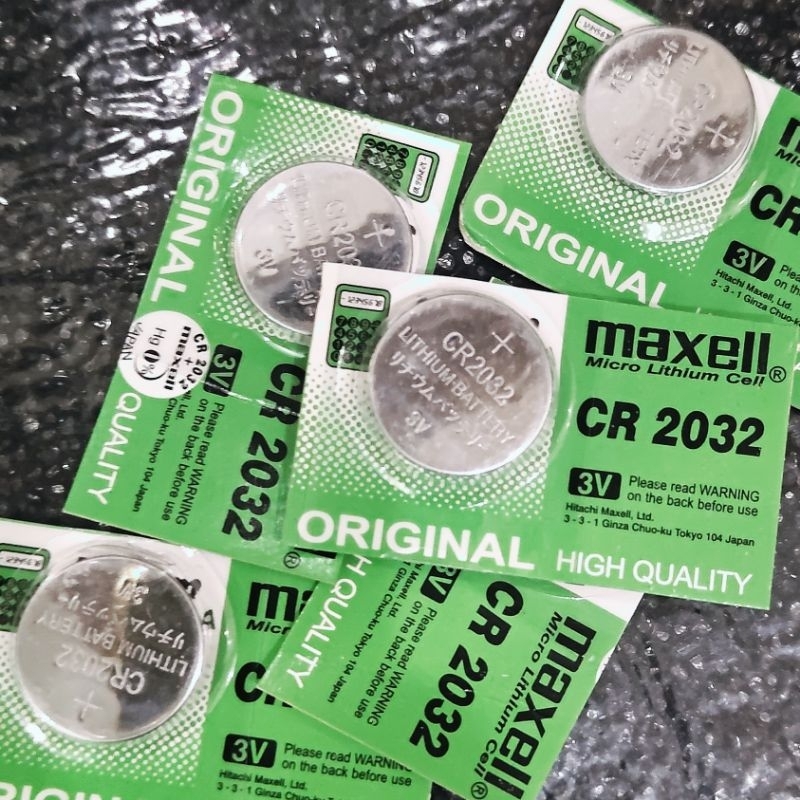 Batrei kalkulator ,remot  motor  batrei maxell original japan 1 pcs