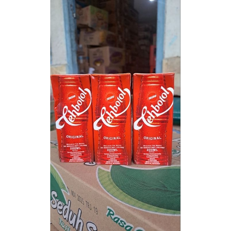 [Premium] Teh Kotak Sosro 220 ML