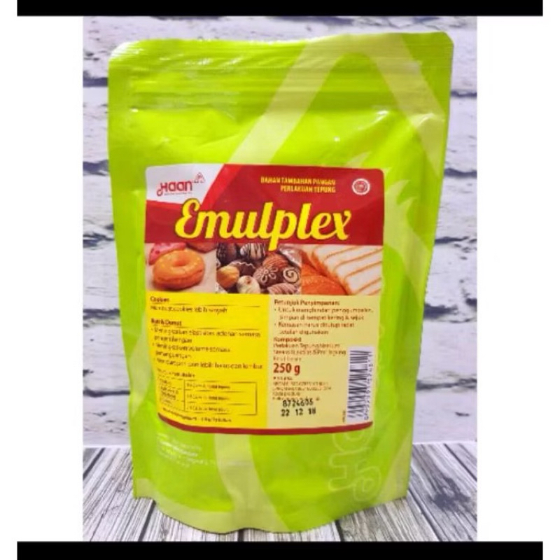 Haan Emulplex 250gram | Emplex | Emplek | Perenyah Kue