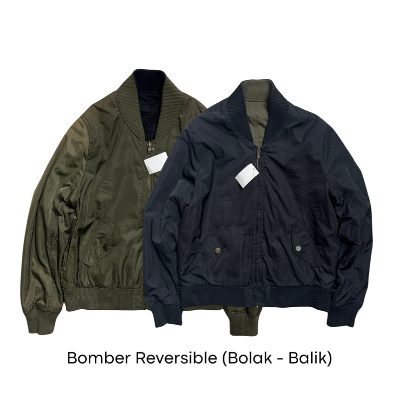 bomber reversible