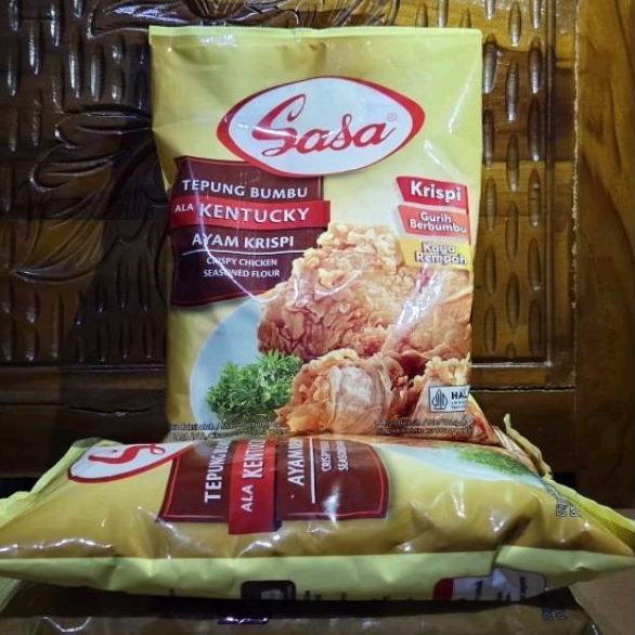 

Sasa tepung Bumbu Ayam kentucky krispi 850gr (1 pcs)