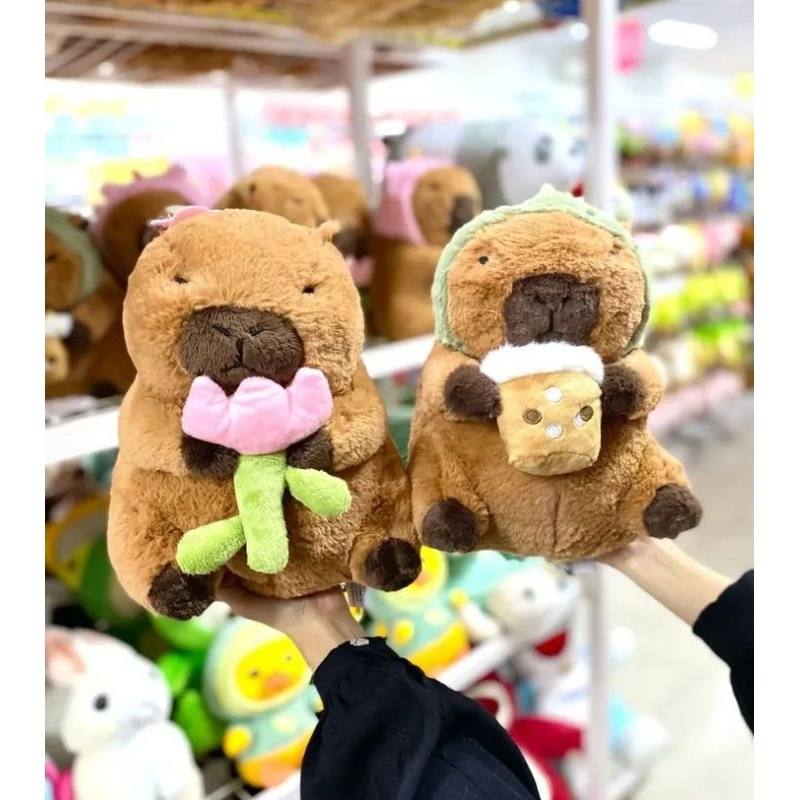 Boneka Capybara Lucu Boneka Capybara Imut