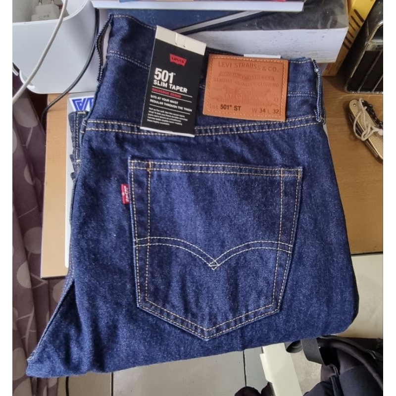 Levi's 501 Slim Taper Selvedge sz 34