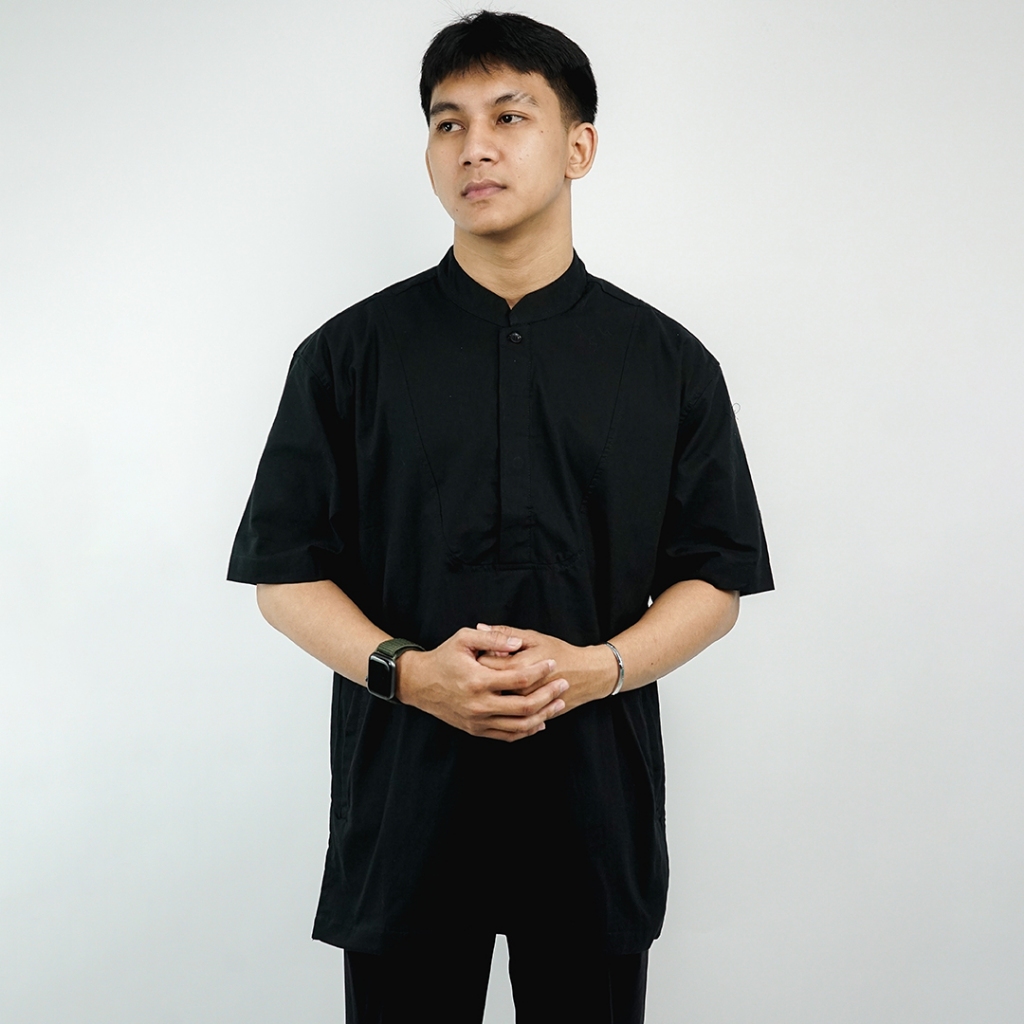 WALRUS Baju Koko Qomar Black Edition