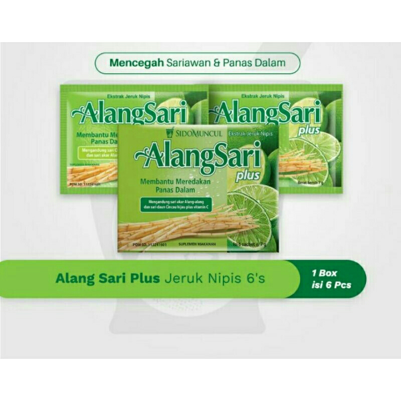 

SIDOMUNCUL ALANG SARI 6 SACHET