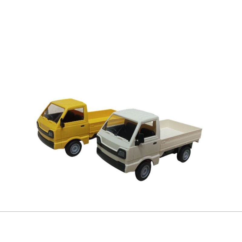 Mainan Rc Mobil Truck Pickup Bak Basuri Remot Control Rc Pickup Basuri Tolelet Keluar Asap