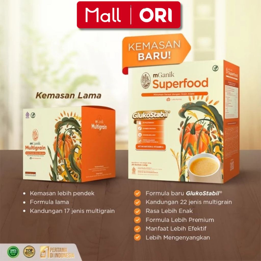

mGanik Superfood Untuk Diabetes 1 Box isi 20 sachet