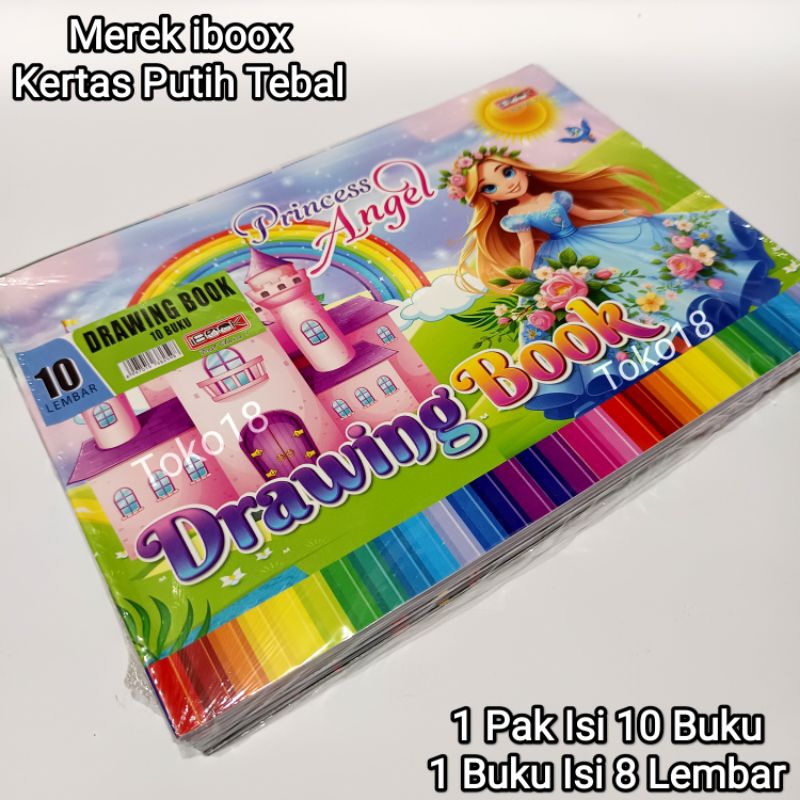 

Zyd 1 Pak Buku Gambar A4 Iboox(Ready Motif Cowok Dan Cewek)