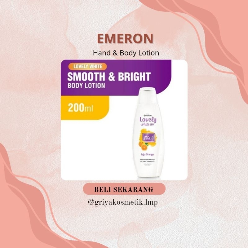 Emeron hand & body lotion 200 ml