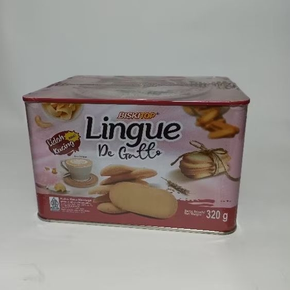 

BISKITOP LINGUE KALENG/ LIDAH KUCING 320GR