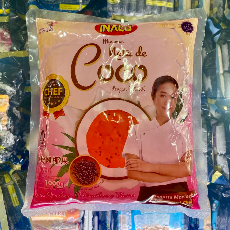 

Inaco Nata De Coco Rasa Strawberry 1kg