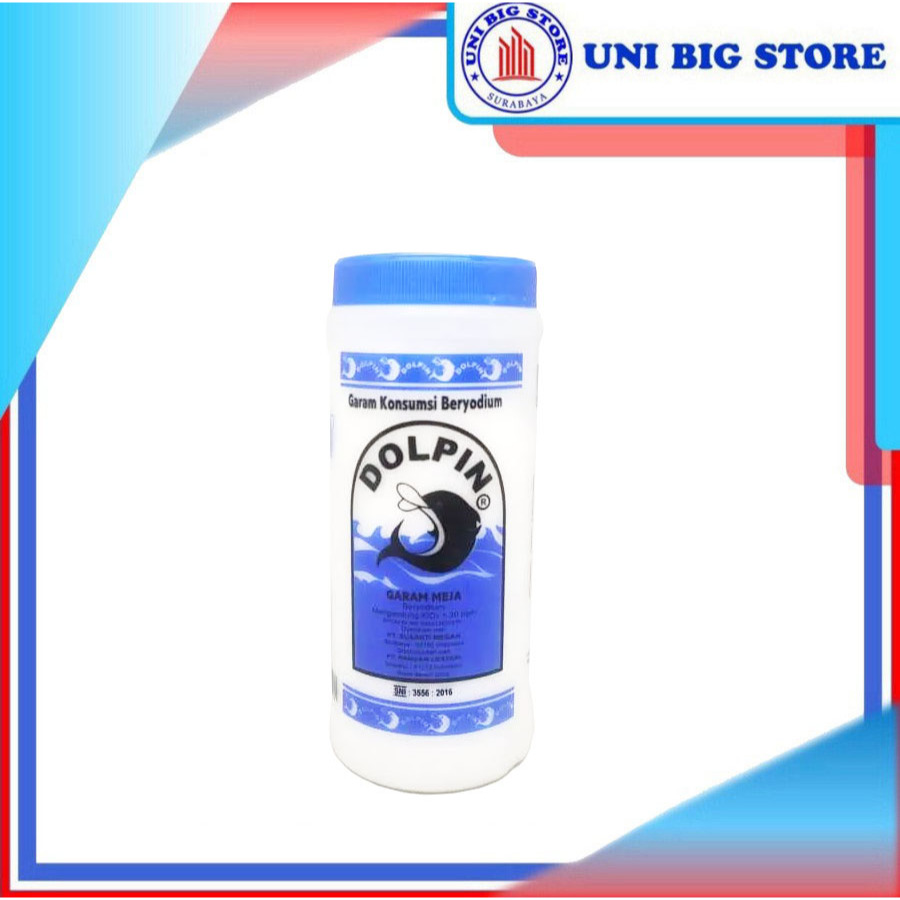 

Garam Dolpin Botol 200 gr Salt Sehat Yodium