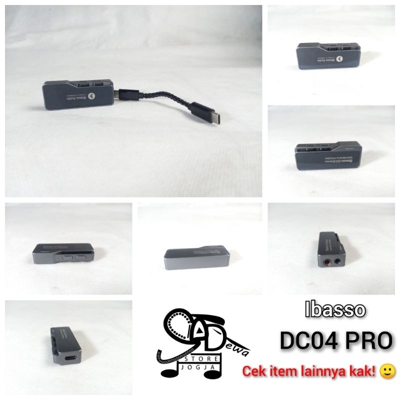 IBASSO DC04 PRO DAC DC 04 HIRES FLAC DSD AUDIO CONVERTER IEM DONGLE bekas preloved 2nd second seken