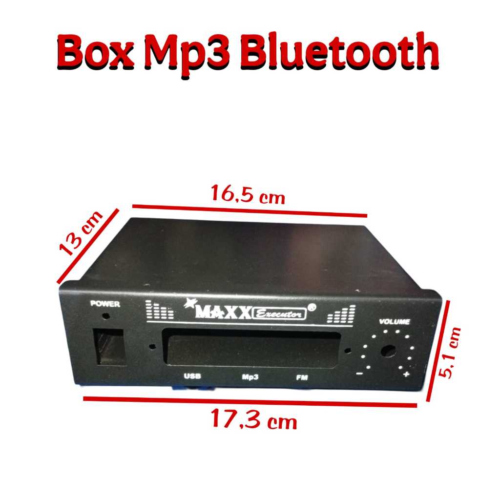 BOX MODUL MP3 BLUETOOTH DAN PLAT BESI MP3 BLUETOOTH