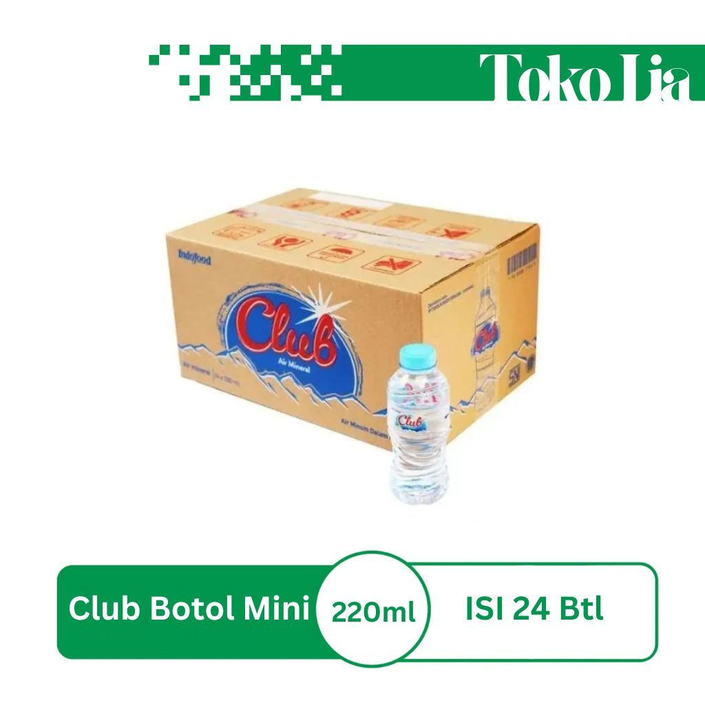 

Club Air Mineral Water 220ml Dus isi 24 botol