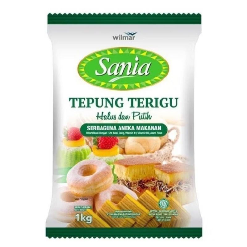 

TEPUNG TERIGU SANIA KEMASAN 1KG