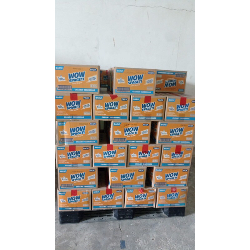 

(1 Karton) Wow Spageti Creamy Carbonara Wow Spageti Meaty Bolognese