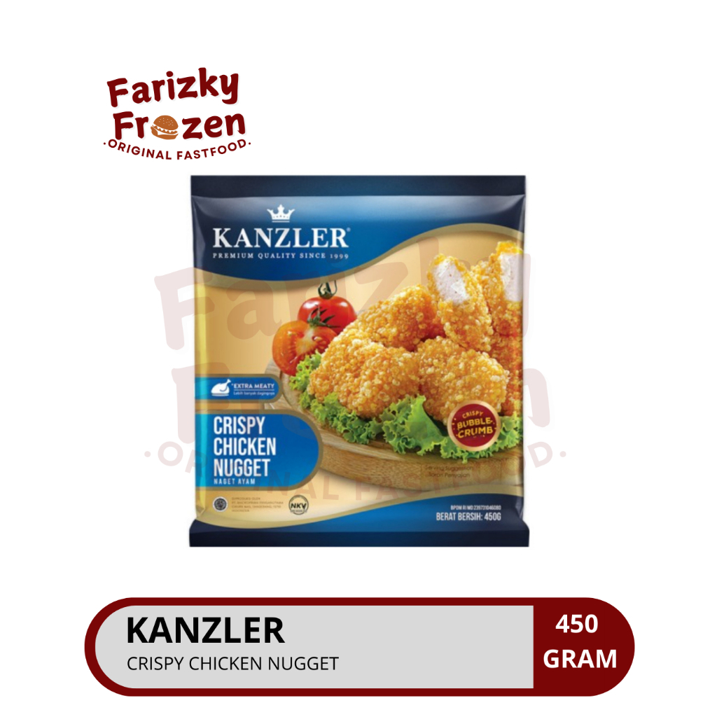 

Temurah Kanzler Crispy Chicken Nugget 450 gr / Nugget Crispy Chicken