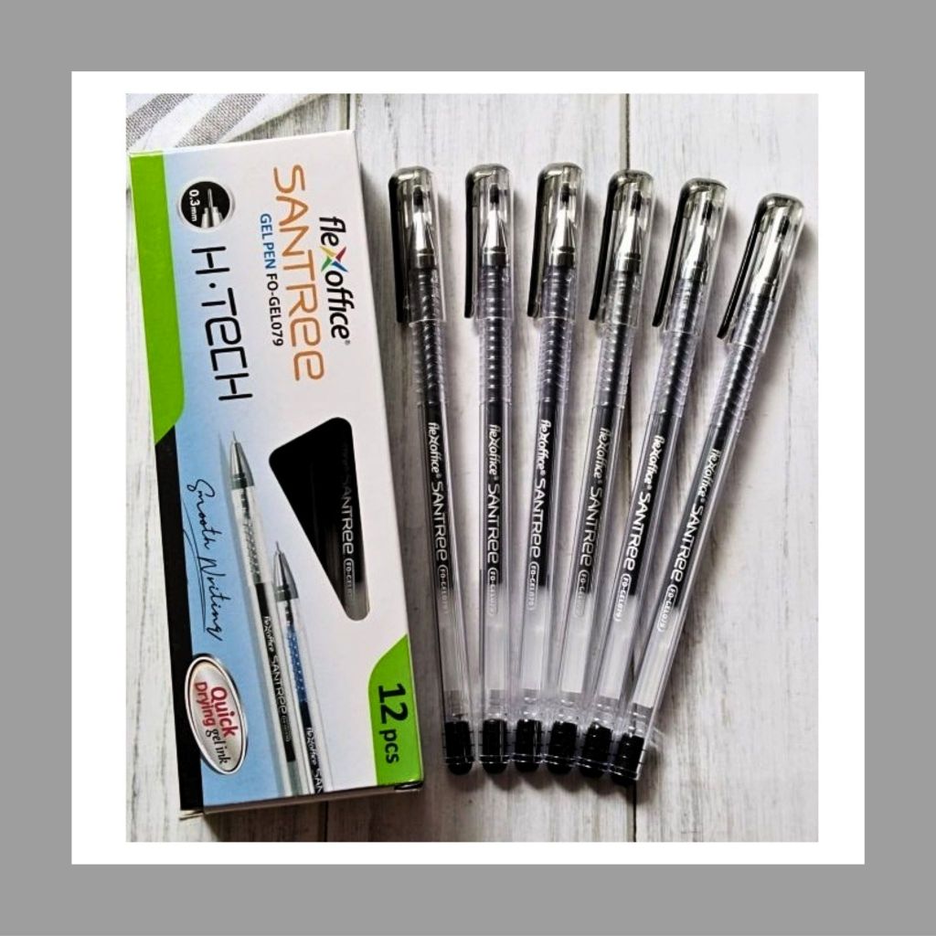 

Flexoffice Pena Gel H-Tech Santree 0.3MM / Pulpen Gel