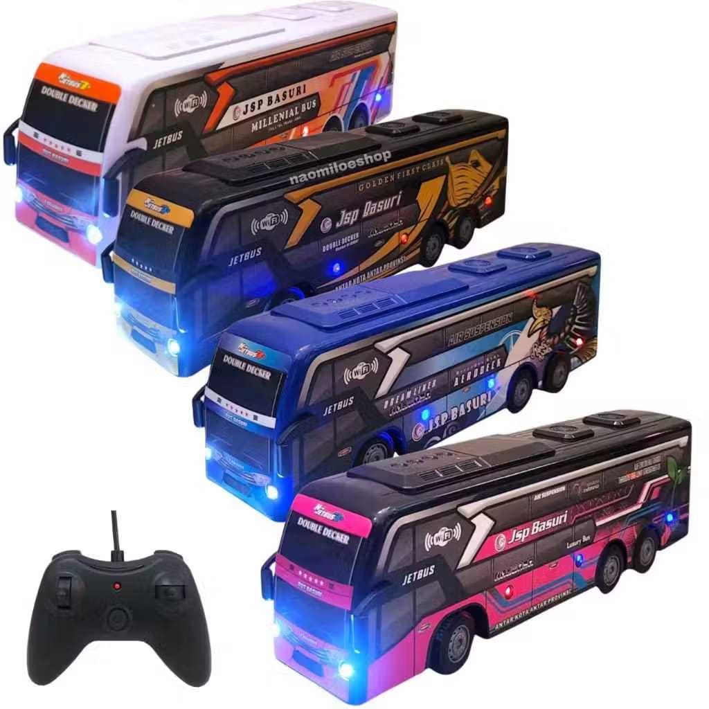 mainan bus Basuri Bus Remote Kontrol bus oleng bus telolet TRUCK OLENG PICKUP RC