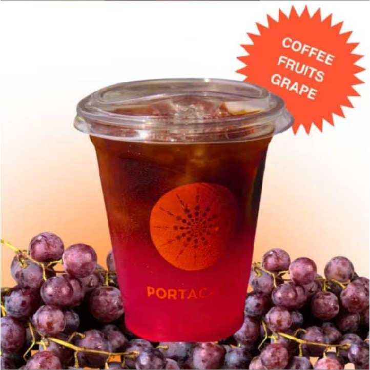 

Es Kopi Buah - Anggur 1liter Portacaba Coffeee