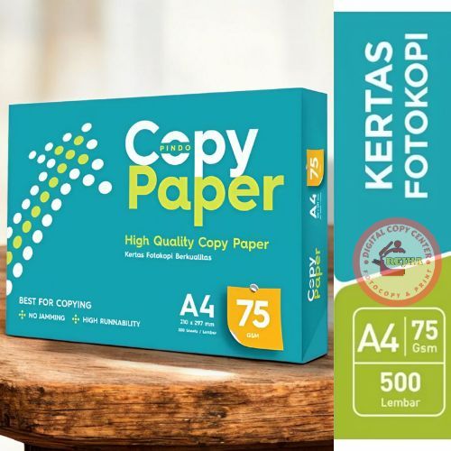 

COPY PAPER KERTAS HVS A4 75Gsm / 1RIM / 500 Lembar