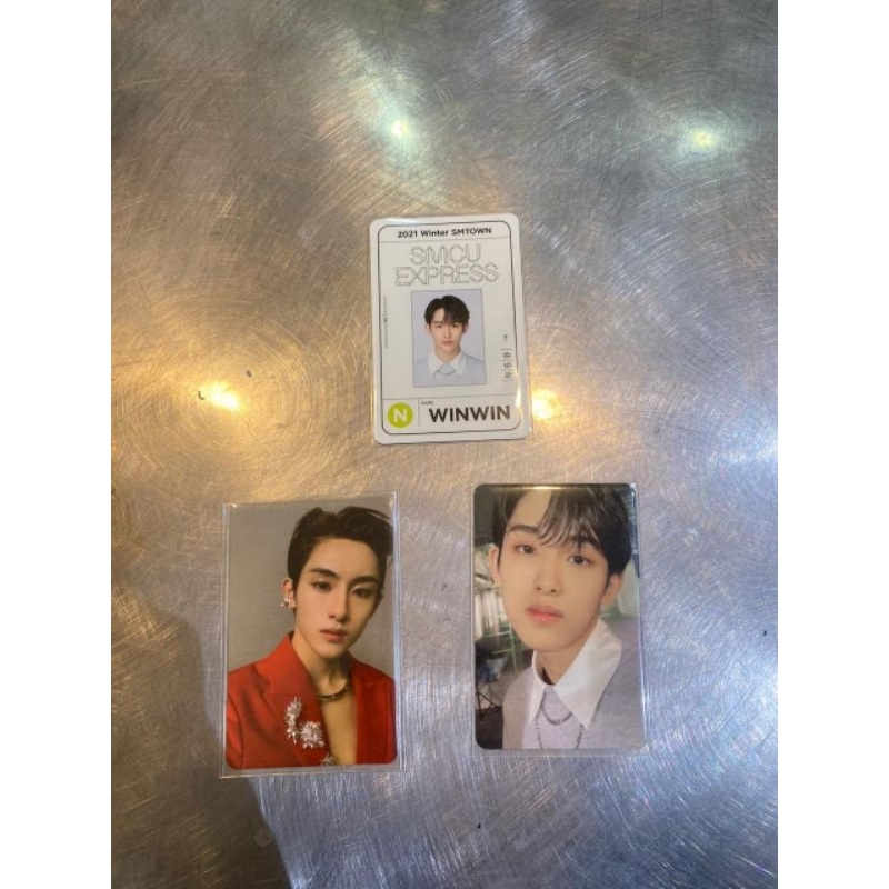 Photocard Winwin Wayv vers Album SMCU