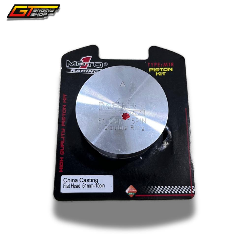 SEHER 61 PIN 15 61 PEN 15 MOTO 1 RACING PISTON 61 PEN 15 61 PIN 15 MOTO1 RACING BAHAN CASTING