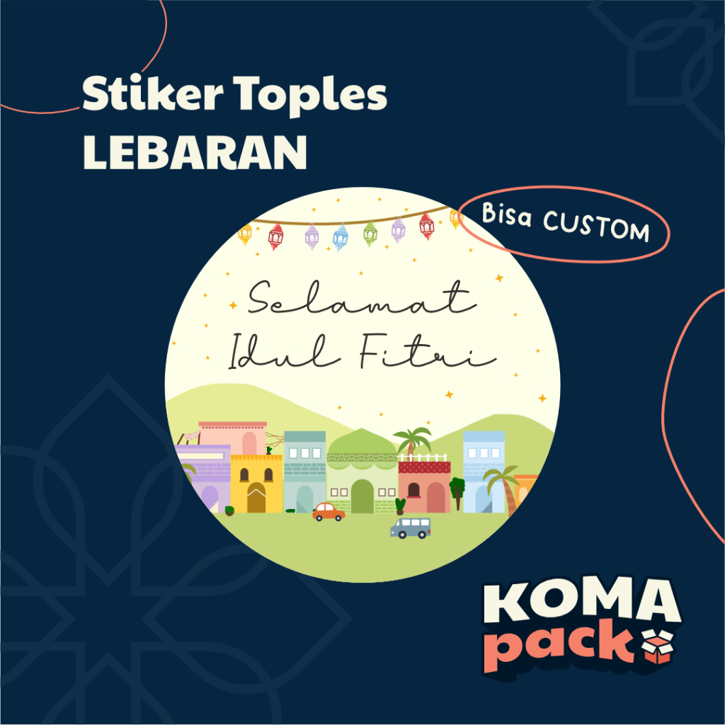 

[KOMAPACK]- STIKER LEBARAN | STIKER LEBARAN | STIKER LABEL TOPLES