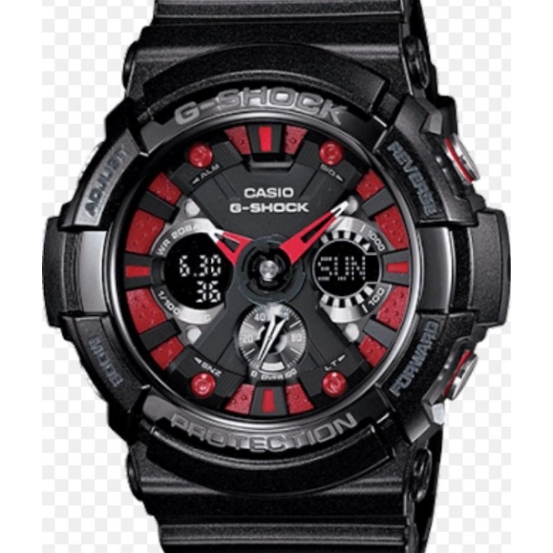 CASIO G-SHOCK GA-200SH-1ADR JAM TANGAN PRIA ORIGINAL