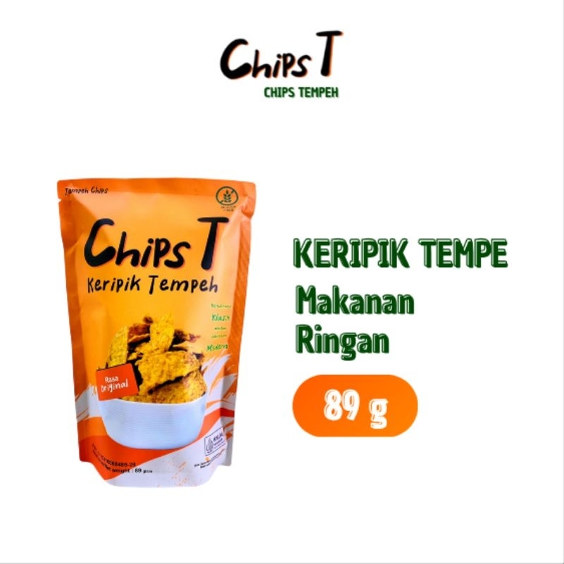 

Keripik Tempe Chips T,Original 89g