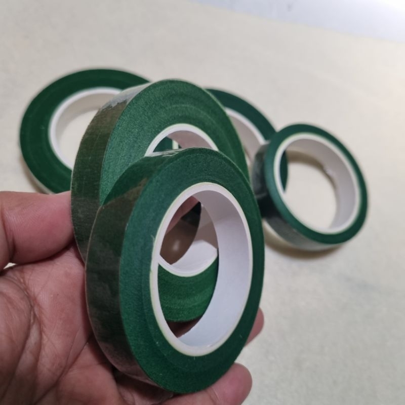 Tape floral, floral tape hijau 10-30yard