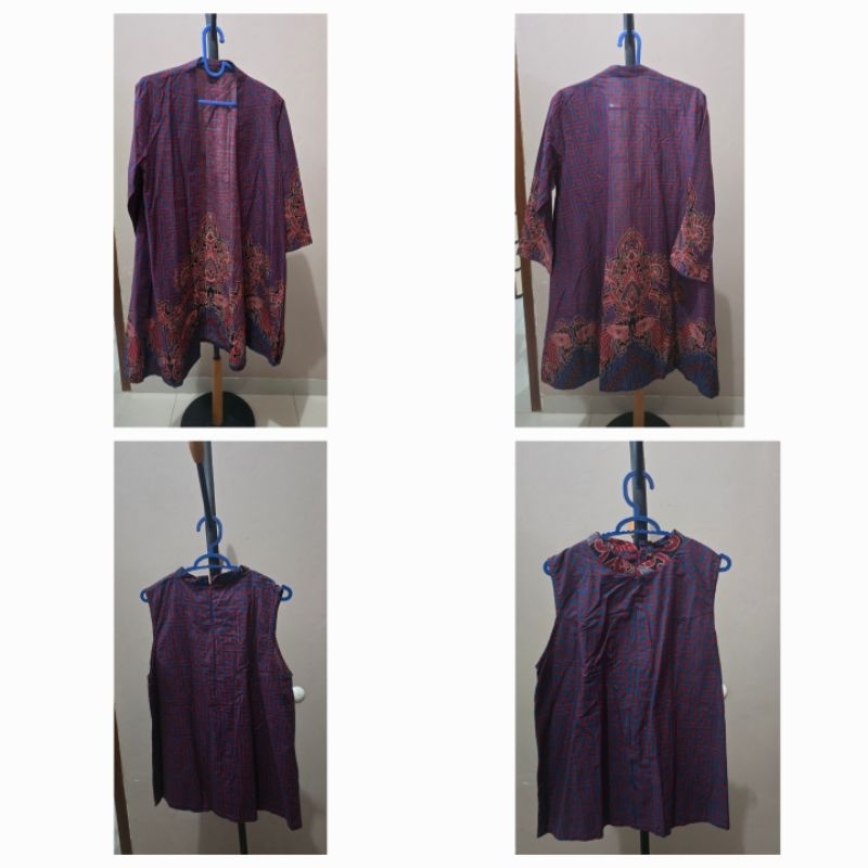 dress batik danar hadi ORI preloved