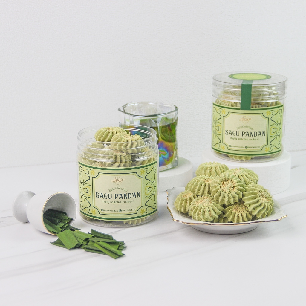 

Vinvon - Sagu Pandan 190 gr | Kue Kering | Pandan | Sagu | Snack