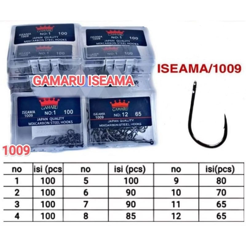 Mata kail pancing GAMARU ISEAMA 1009