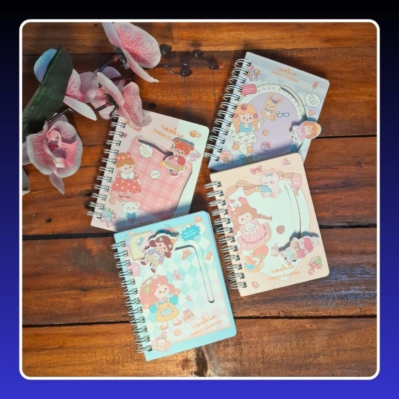 

Buku Notes Karakter unik spiral