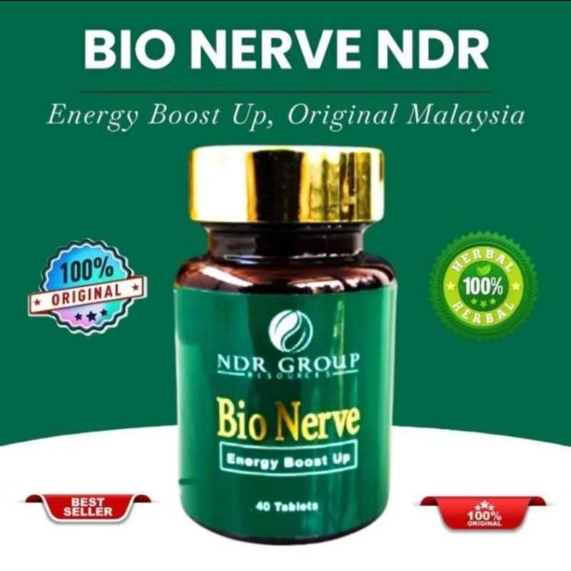 Bionervee Original Malaysia 100% herbal mendukung kesehatan tulang sendi saraf stroke diabetes