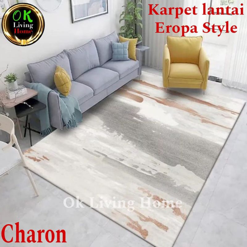 karpet modern, karpet permadani 200 x 300, karpet permadani abstrak, karpet lantai modern, karpet ju