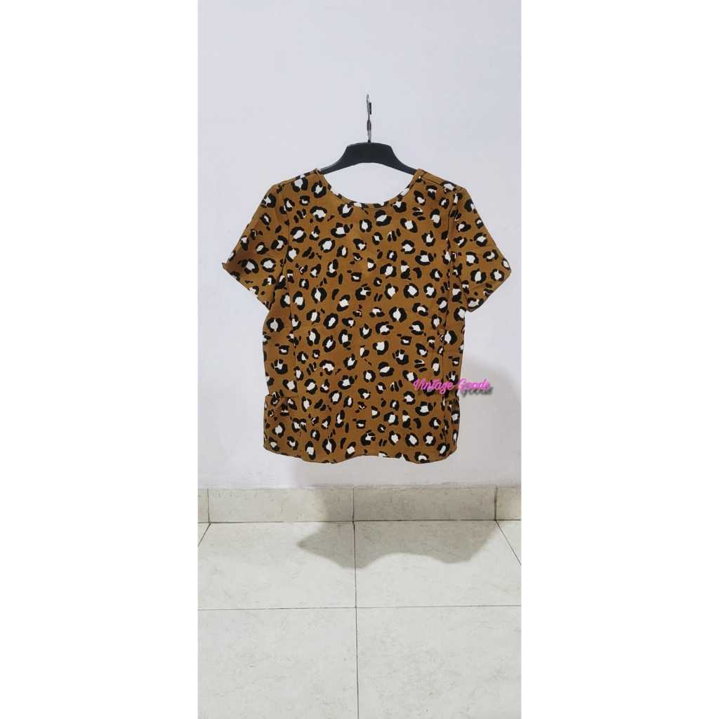 SALE Leopard Print Top Moscato