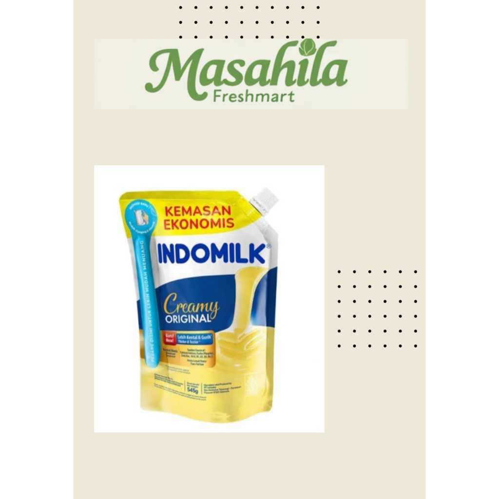 

INDOMILK SUSU KENTAL MANIS PLAIN POUCH 545 GR